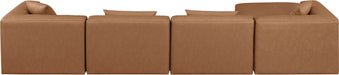 Cube - 5 Piece Modular Sectional With Chaise Meridian Furniture