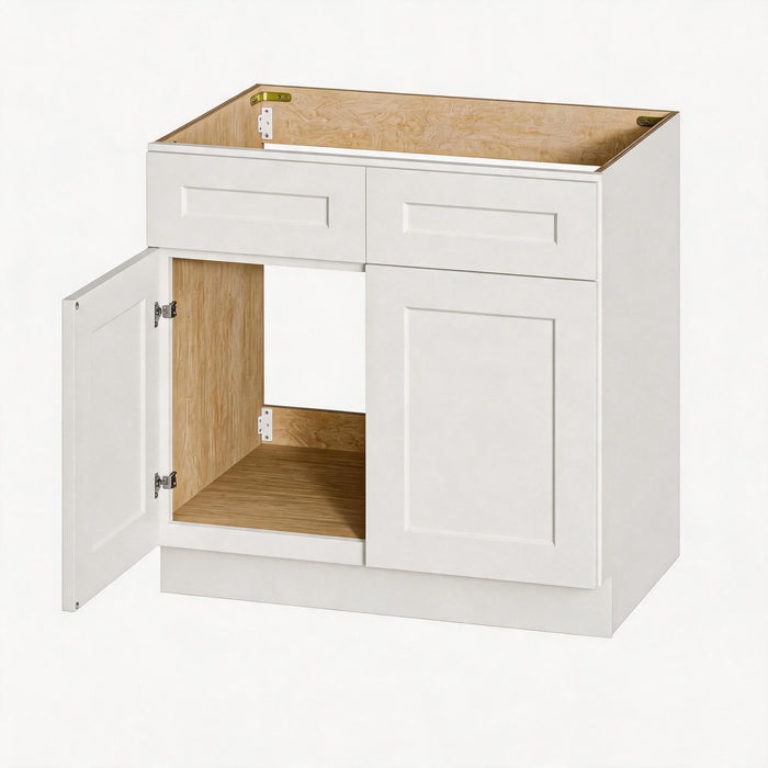 Shaker Base Cabinet With Soft-Close Hinges, Adjustable Shelf Home Essentials