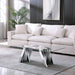 Table With Twisted Fan Shaped Legs Home Essentials