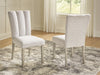 Larawyn - Dining Upholstered Side Chair (Set of 2) - Bisque Signature Design by Ashley®