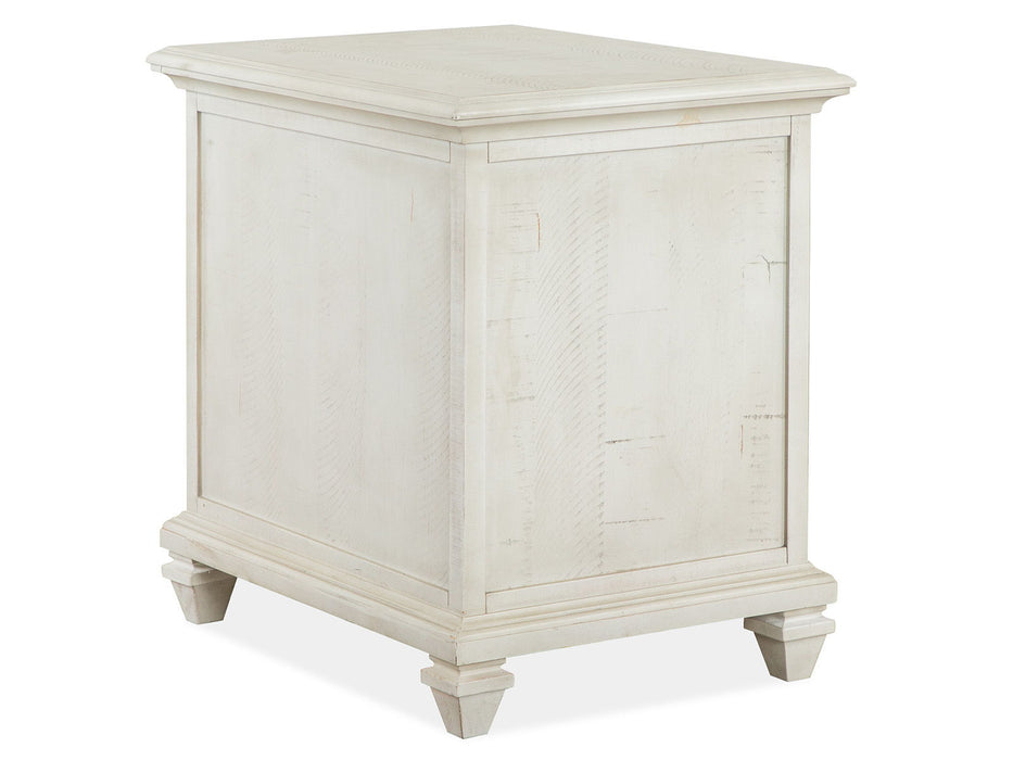 Newport - Chairside End Table - Alabaster Magnussen Furniture