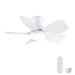 Low Profile Flush Mount Ceiling Fan With Light Daily Nest