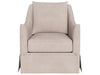 Portia - Skirted Swivel Glider, Special Order - Beige Universal Furniture