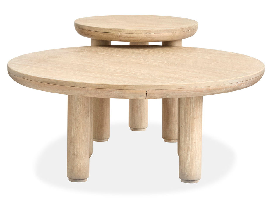 Sunset Cove - Nesting Cocktail Table With Casters Magnussen Furniture