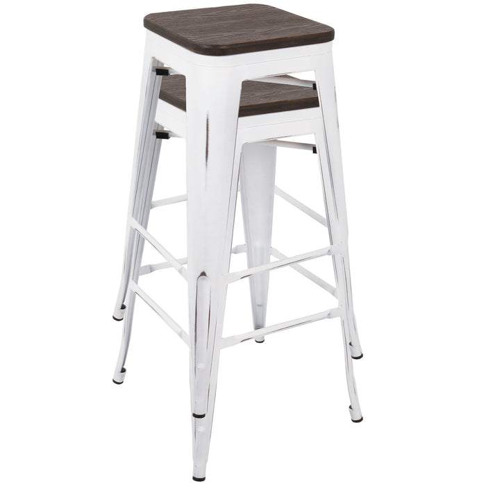 Oregon - Contemporary Barstool (Set of 2) Lumi Source