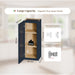 Shaker Wall Cabinet With 2 Adjustable Shelves Home Essentials