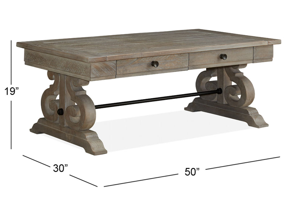 Tinley Park - Rectangular Cocktail Table - Dove Tail Gray Magnussen Furniture