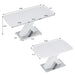 Rectangle Dining Table, Stretchable, X Shape Legs - White Home Essentials