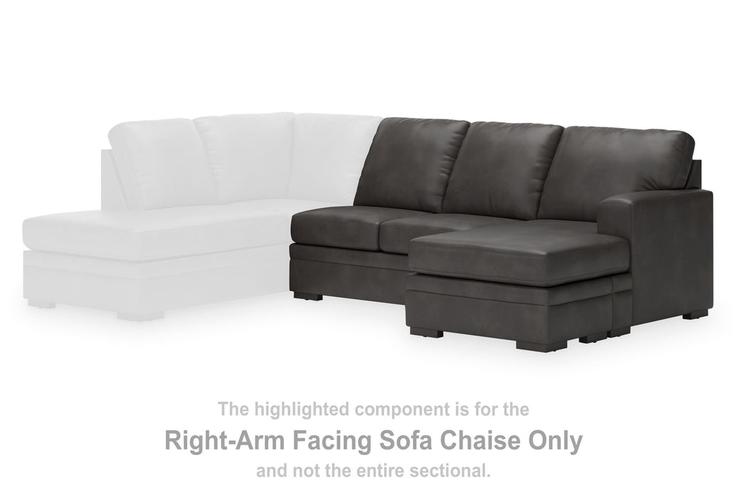 Lofton-Pike - RAF Sofa Chaise - Shadow