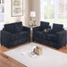 Modern Style 2 Piece Sofa Set With Cup Holders & Charging Port Home Essentials