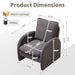 Modern Sherpa Upholstered Accent Chair, Comfortable Living Room Armchair, Lounge Chair For Bedroom, And Office Home Essentials