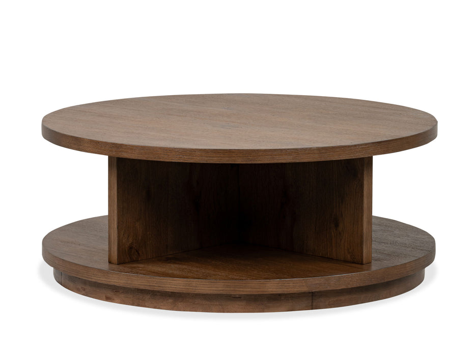 Oswald - Round Cocktail Table Set Magnussen Furniture