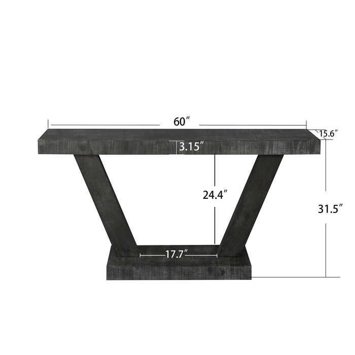 Vintage Distressed Wood Entryway Bench With 2 Tier Storage Cabinet