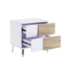Verux - High Gloss End Table - White Urban Nest