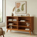Draper - Handcrafted Low Bookcase Simpli-Home