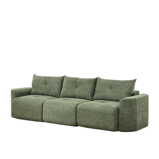 3 Seater With Thickened Armrests Sofa For Living Room Home Essentials