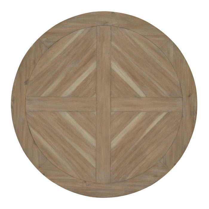 Ainsley - Round Dining Table - Cerused Khaki Magnussen Furniture
