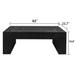 Minimalist Rectangular Center Table For Living Room Home Essentials