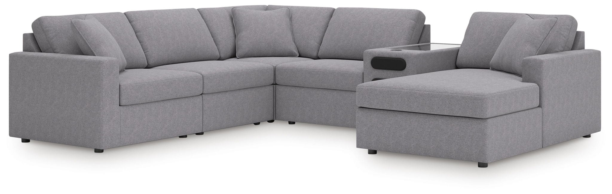 Modmax - Sectional - Granite Signature Design by Ashley®