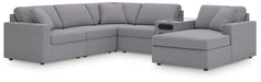 Modmax - Sectional - Granite Signature Design by Ashley®