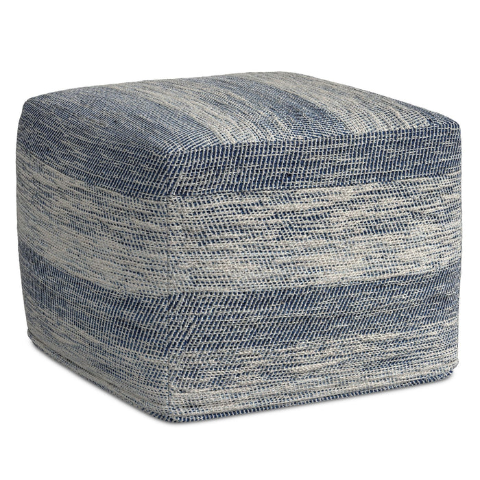 Clay - Square Pouf, Upholstered Simpli-Home