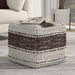 Grady - Handcrafted Square Pouf Simpli-Home