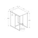 Counter Height Dining Table, Rectangular - Black 8th Street