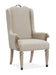 Marisol - Upholstered Host Arm Chair (Set of 2) - Fawn Magnussen Furniture
