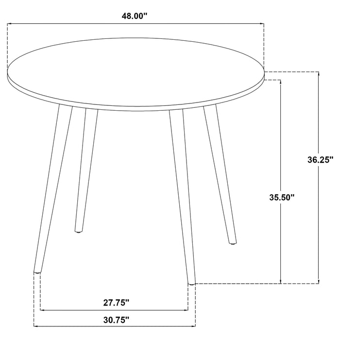 Sutton - 5 Piece Counter Height Dining Set Furniture Max