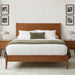 Modern Sled Platform Bed Frame With Slats Hearth and Haven