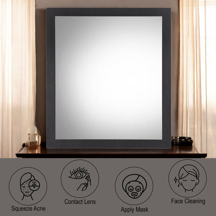 Eos - Mirror - Walnut & Black ACME