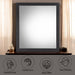 Eos - Mirror - Walnut & Black ACME