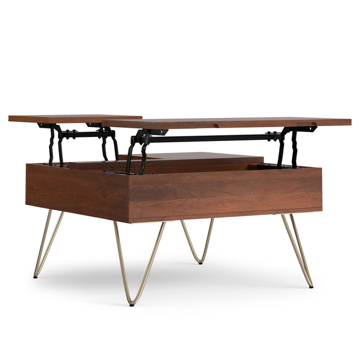 Hunter - Handcrafted Lift Top Coffee Table Simpli-Home
