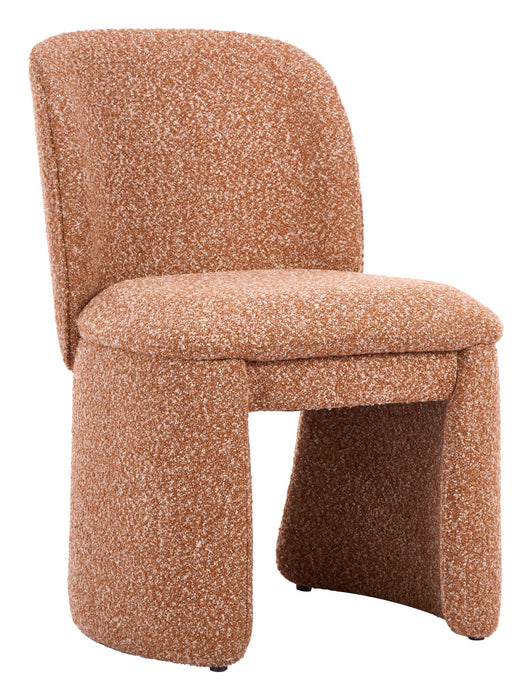 Citrine - Dining Chair (Set of 2) - Biscuit Brown Zuo Modern