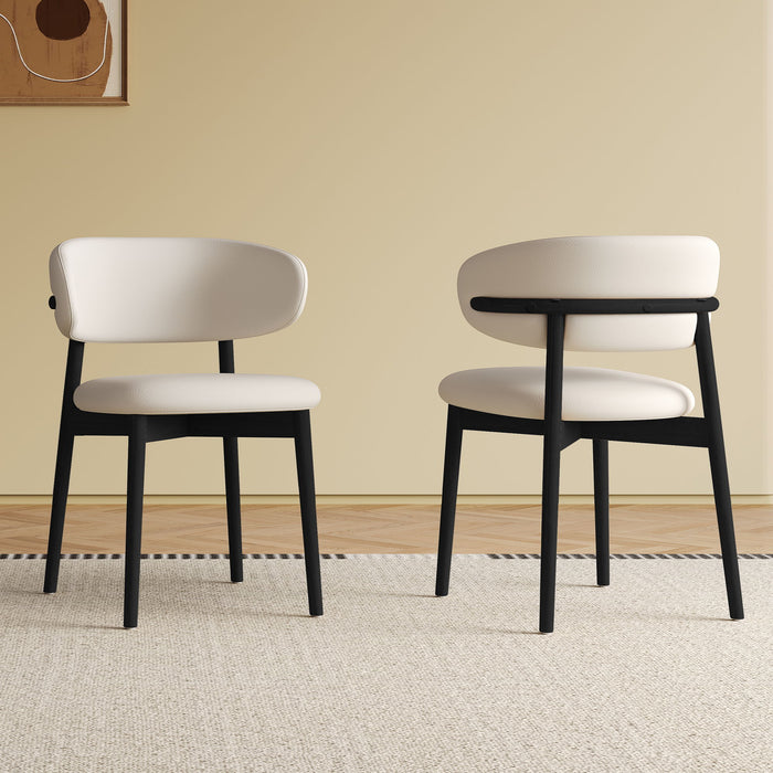 Mid-Century Modern Dining Chair (Set of 2) Home Essentials