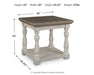 Havalance - Rectangular End Table - Gray / White Signature Design by Ashley®