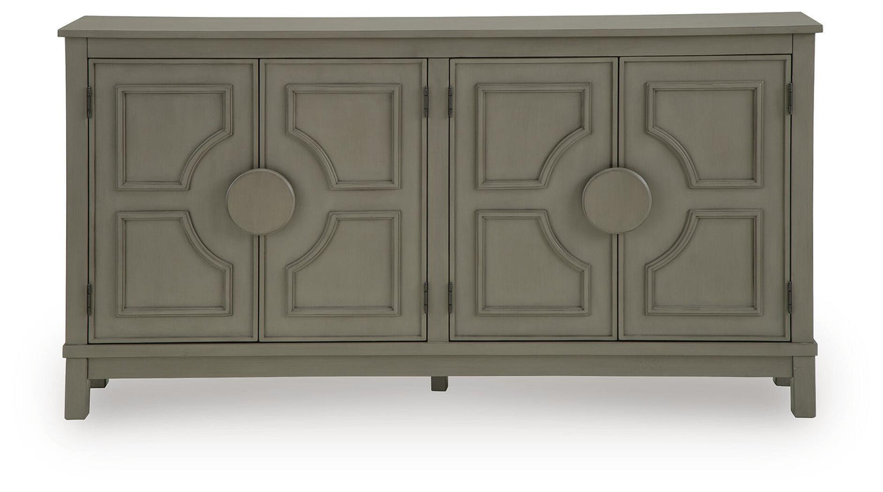Darlock - Accent Cabinet - Warm Gray Signature Design by Ashley®