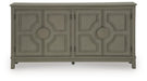 Darlock - Accent Cabinet - Warm Gray Signature Design by Ashley®
