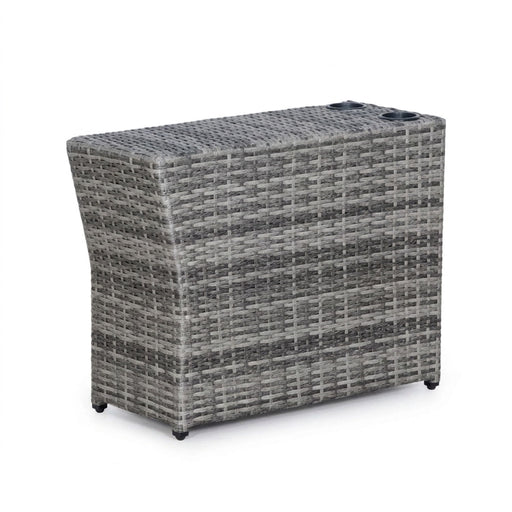Shick Outdoor Side Table - Gray Mix LSI Patio Furniture