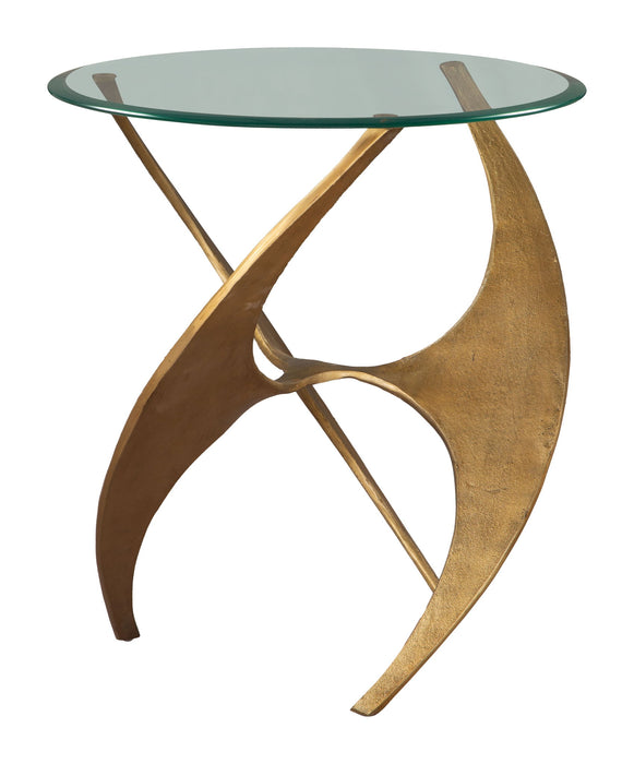 Sabel - Side Table - Gold Zuo Modern