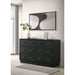 Burton - 6 Drawer Dresser Cabinet - Black Furniture Max