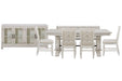 Bronwyn - Extendable Rectangular Dining Table Set Magnussen Furniture