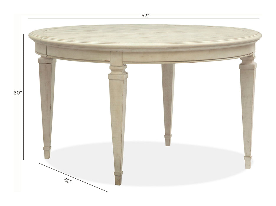Newport - Round Dining Table - Alabaster Magnussen Furniture