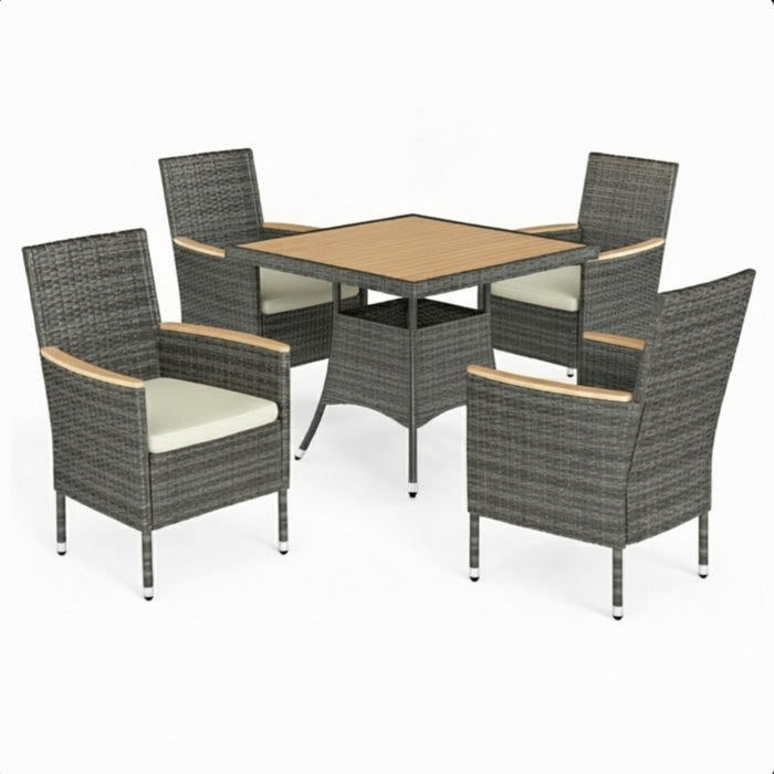 5 Piece Patio Dining Set With Table