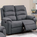 2 Piece Living Room Set With Manual Reclining Loveseat And Recliner Home Essentials