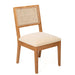 Compact Ergonomic Upholstered Side Chairs (Set of 2) Home Essentials