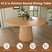 Round Dining Table With Strip Base Home Essentials