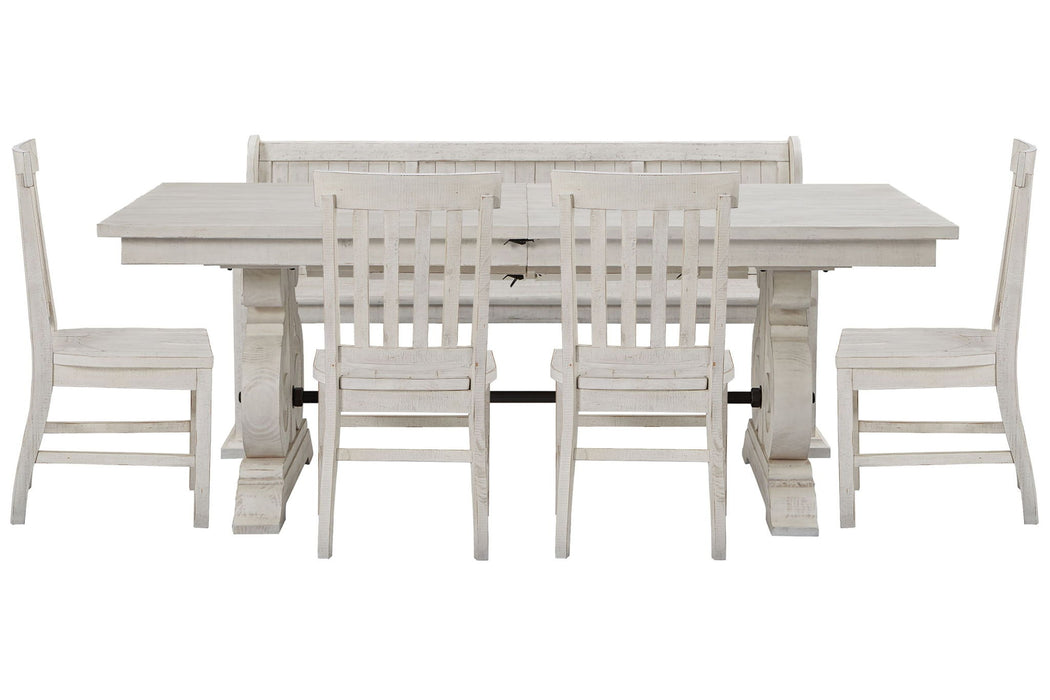 Bronwyn - Extendable Rectangular Dining Table Set Magnussen Furniture