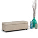 Hamilton - Upholstered Storage Ottoman Simpli-Home