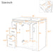 Bathroom Vanity With Sink Combo, Storage Cabinet, Freestanding Set With 3 Drawers & Soft Closing Doors Hearth and Haven